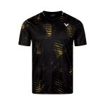 Victor Sport T-shirt T-53102 C (100% Polyester) black/yellow men's