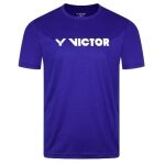 Victor Sport T-shirt T-43104 B (100% Polyester) blue Men