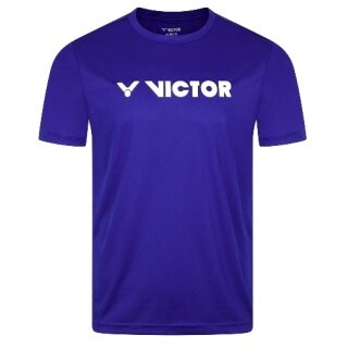 Victor Sport T-shirt T-43104 B (100% Polyester) blue Men