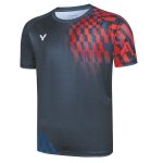 Victor Sport T-shirt T-50001TD B (100% Polyester) blue/red Men's