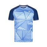 Victor Sports T-shirt T-63100 B (100% Polyester) blue Men's