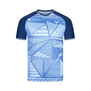 Victor Sports T-shirt T-63100 B (100% Polyester) blue Men's