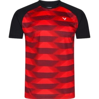 Victor Sport T-shirt T-33102 CD Team Series black/red Men