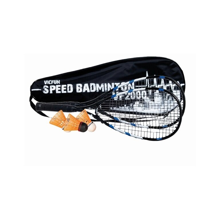Victor VICFUN Speed Badminton VF-2000 (2xRackets, 3xShuttlecocks, 1xBag)