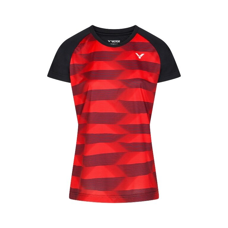 Victor Sport-Shirt T-34102 CD Team Series black/red Women
