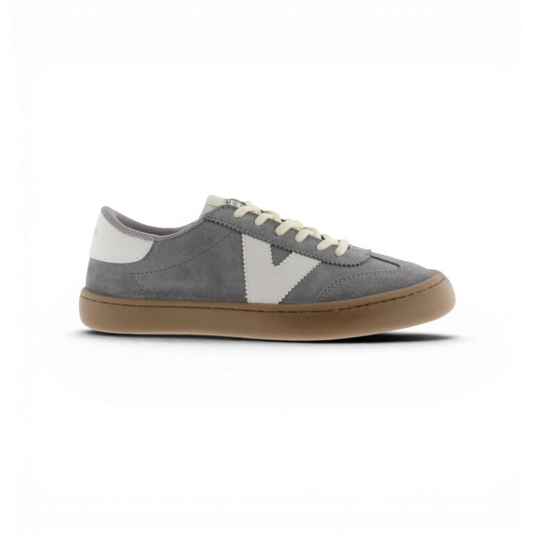 Victoria barefoot shoes sneakers Olmo (suede, flexible sole, wide toe box) - grey