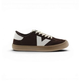 Victoria barefoot shoes sneakers Olmo (suede, flexible sole, wide toe box) - dark brown