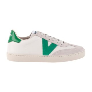 Victoria Sneaker Berlin Ciclista (Leather look/Suede) - white/green