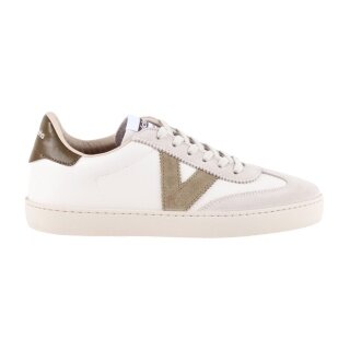 Victoria Sneaker Berlin Ciclista (Leather look/Suede) - white/safari