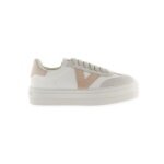 Victoria Sneaker Barcelona Cyclist (Leather Look/Suede) - white/grey/nude ladies