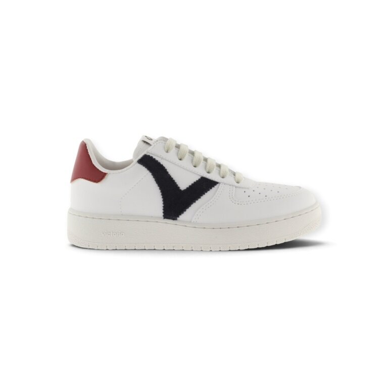 Victoria Sneakers Madrid (leather look/colour) - white/navy blue