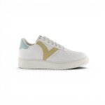 Victoria Sneakers Madrid (Leather Look) - white/yellow