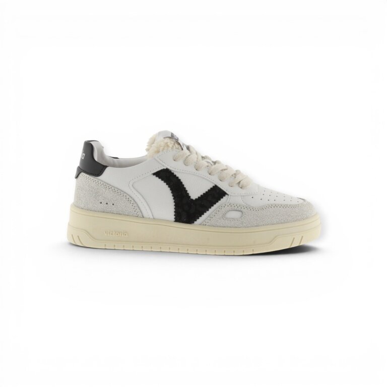 Victoria Sneaker Seul Animal (Leather Effect/Suede) - white/grey ladies
