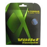 Stringing with tennis string Völkl V-Torque blue