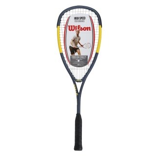 Wilson Squash Racket Hammer Lite (120g/head-heavy) grey/yellow - strung -