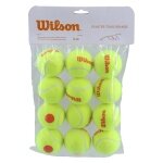 Wilson Methodology Balls Stage 2 Starter Game Ball yellow/orange 12-pack