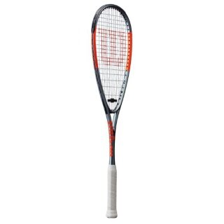 Wilson Squash Racket Hammer Team (197g/head-heavy) grey/orange - strung -