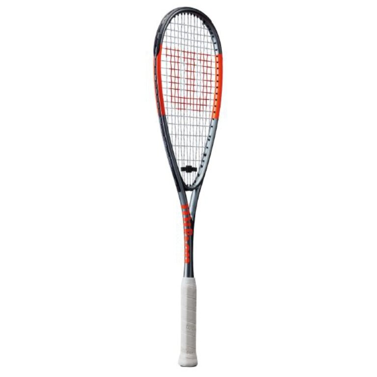 Wilson Squash Racket Hammer Team (197g/head-heavy) grey/orange - strung -