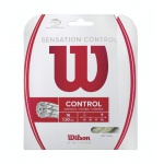 Stringing with tennis string Wilson Sensation Control 1.30 (Control+Touch) natural