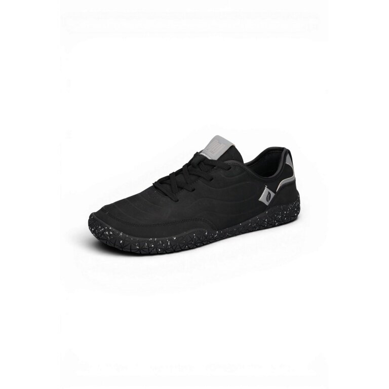 Waldläufer barefoot shoes H-Boris nubuck (anatomical toe box, flexible sole) black men's