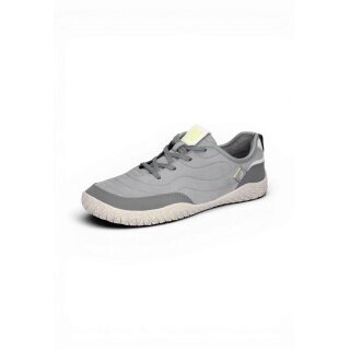 Waldläufer barefoot shoes H-Boris nubuck (anatomical toe box, flexible sole) grey men