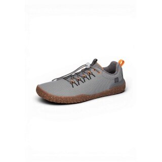 Waldläufer Barefoot Shoes H-Boris Ripstop (anatomical toe box, flexible sole) dark grey/brown men's