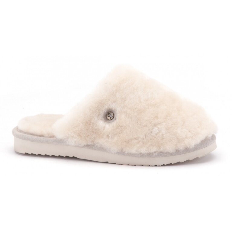 Warmbat Slippers Mungo Fur with Merino Sheepskin blush beige Women