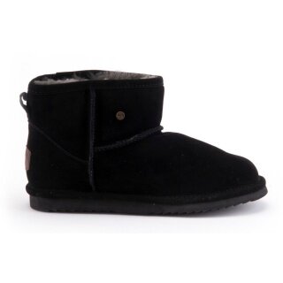 Warmbat Winter Shoes Wallaby (Suede) Black Ladies