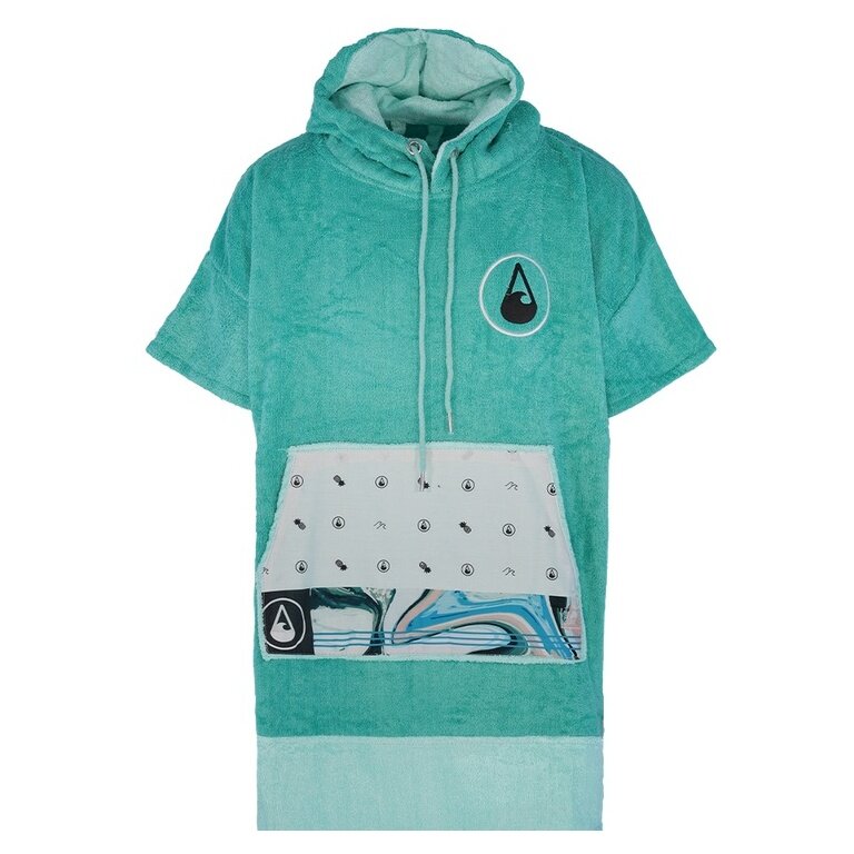 Wave Hawaii Poncho Pink Liz (Cotton/Viscose) 145-175 cm mint green Ladies