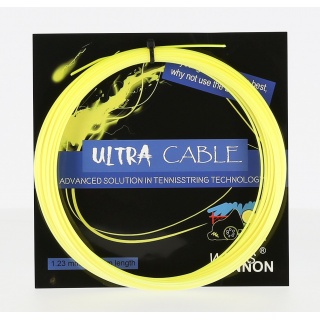 WeissCannon Tennis String Ultra Cable yellow 12m Set