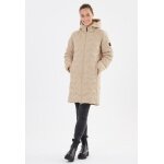 Whistler Winter Coat Dido Long Puffer (Hood, Warm, Water-Repellent) Cream/Beige Women