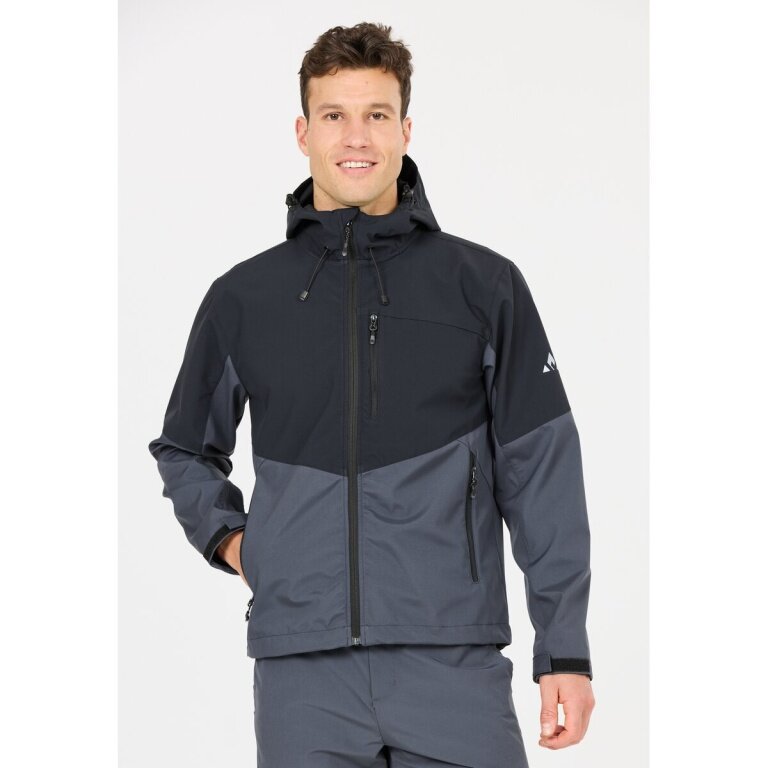 Whistler Softshell Jacket Rodney V2 W-PRO 8.000 (windproof, breathable) grey men's