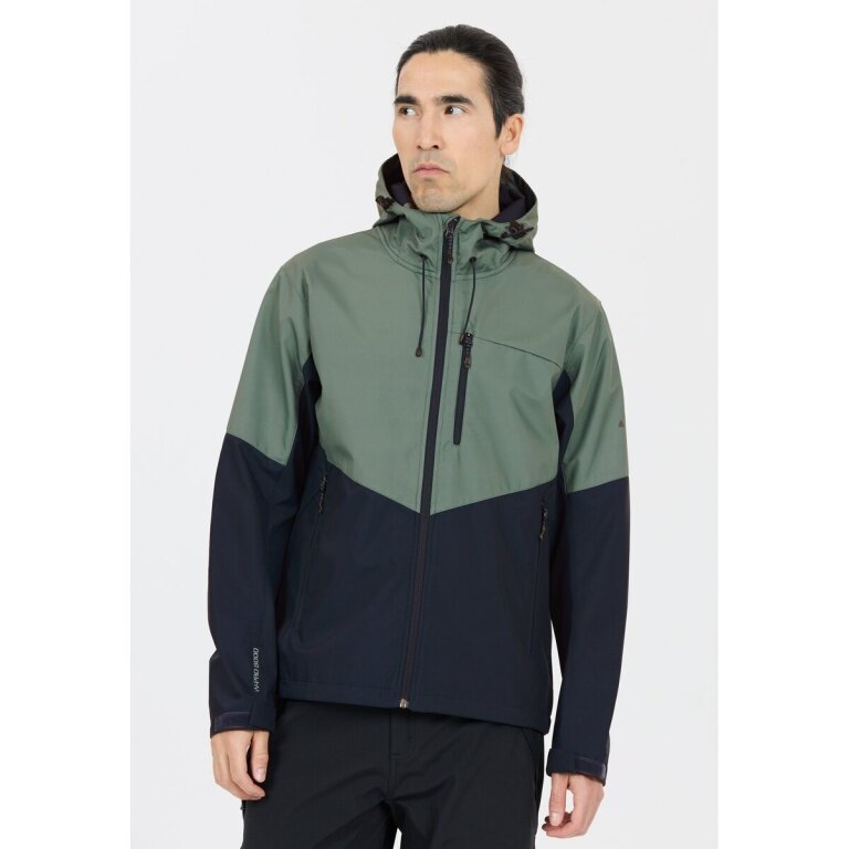 Whistler Softshell Jacket Rodney V2 W-PRO 8.000 (windproof, breathable) green/navy blue men's