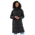 Whistler Adalee Long Puffer Winter Coat (warm, windproof, breathable) black ladies