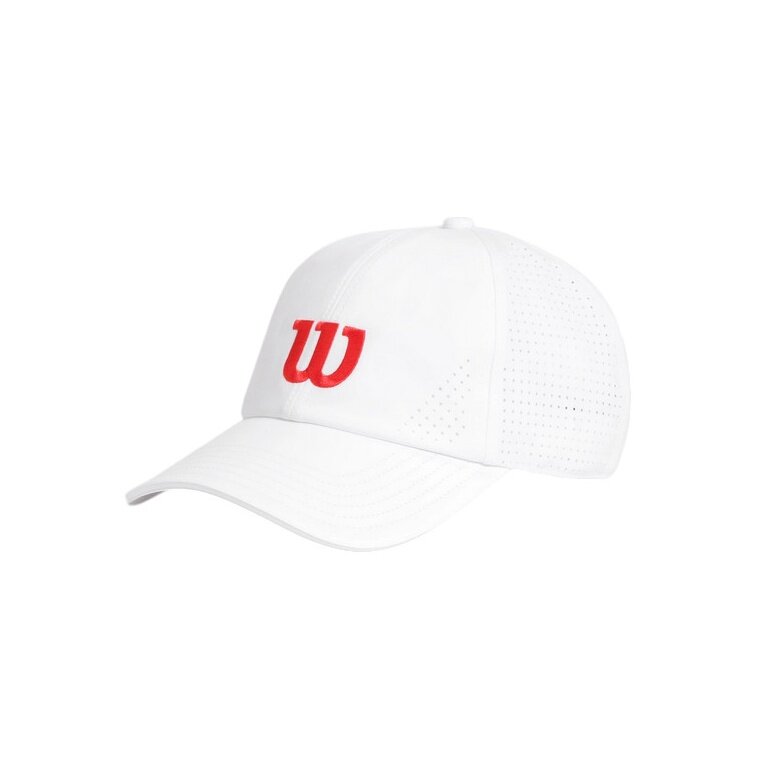 Wilson Baseball Cap Active Perforated Classic (Tennis Cap) white - 1 piece
