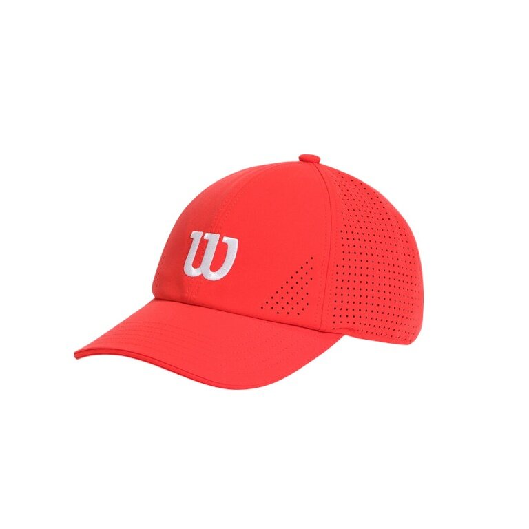 Wilson Baseball Cap Active Perforated Classic (Tennis Cap) red - 1 piece