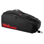 Wilson Tennis Racket Bag Clash V3 (Racket Bag, 2 Main Compartments) 2025 black 6-pack