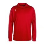 Wilson Sports Long Sleeve Shirt Fundamentals Hooded Red Men's