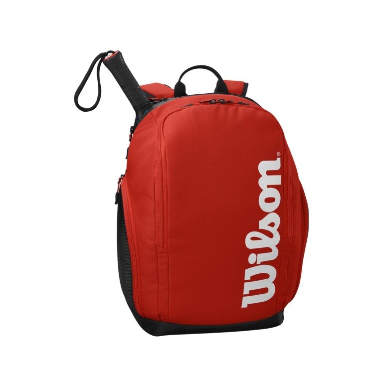 Wilson Padel Backpack Tour (main compartment, racket compartment) red