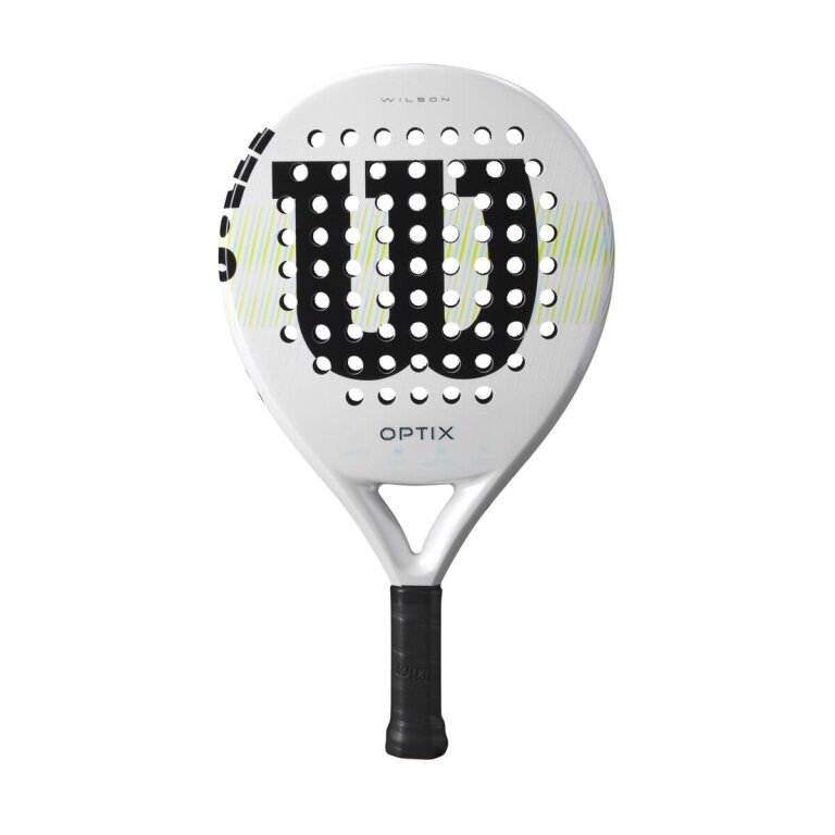 Wilson Optix V1 Padel Racket 355g/Round White