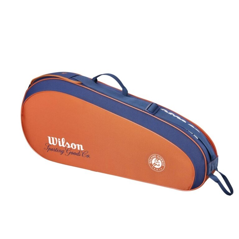Wilson Tennis Racket Bag Roland Garros Team (Racket Bag, 1 Main Compartment) 2026 navy blue/clay brown 3-pack
