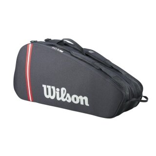Wilson Racketbag Tour Bag 2025 (Racket bag, 2 main compartments) black 6-pack