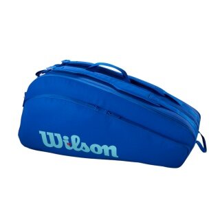 Wilson Racketbag Ultra V5 Tour (Racket bag, 2 main compartments, shoe compartment) 2025 electric blue 12-pack