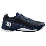 Wilson Tennis Shoes Rush Pro 4.5 Clay/Sand Court 2025 Navy Blue Men's
