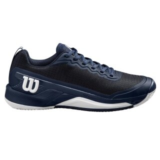 Wilson Tennis Shoes Rush Pro 4.5 Clay/Sand Court 2025 Navy Blue Men's