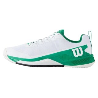 Wilson Tennis Shoes Rush Pro 4.5 Clay/Sand Court 2025 White/Green Men's