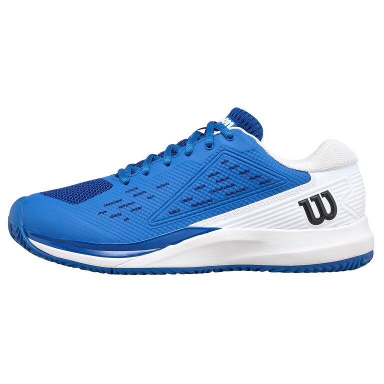 Wilson Rush Pro Ace V Allcourt Tennis Shoes (2E/wide) blue/white men's