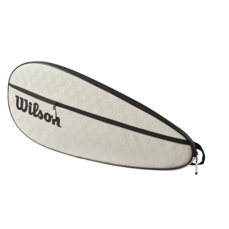 Wilson Racket Cover Tennis Cover Fullsize Premium Cream - 1 Piece