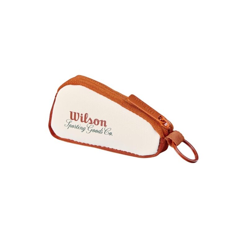 Wilson Keyring Mini Tennis Bag Roland Garros 2026 cream/clay brown - 1 piece