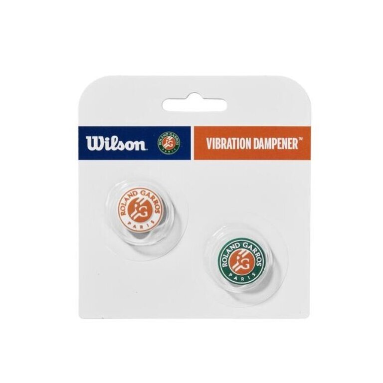 Wilson Vibration Dampener Roland Garros Clay Brown/Green - 2 Pieces